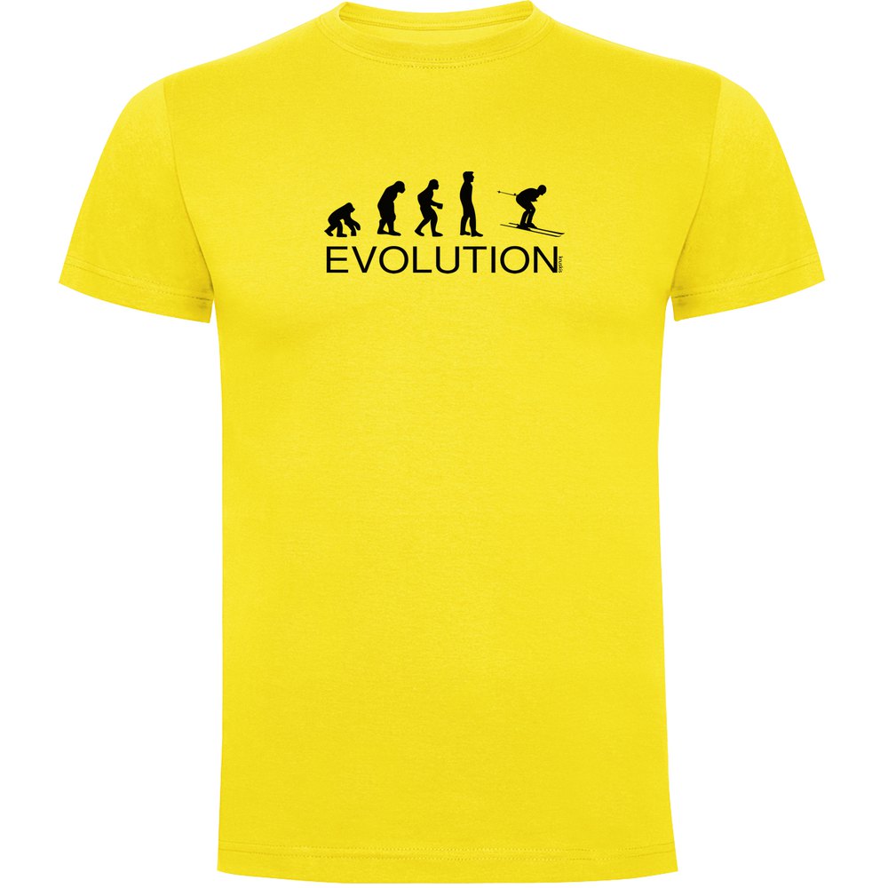 Kruskis Evolution Ski Short Sleeve T-shirt Gelb 2XL Mann Kruskis Evolution Ski Short Sleeve T-shirt Gelb 2XL Mann von Kruskis