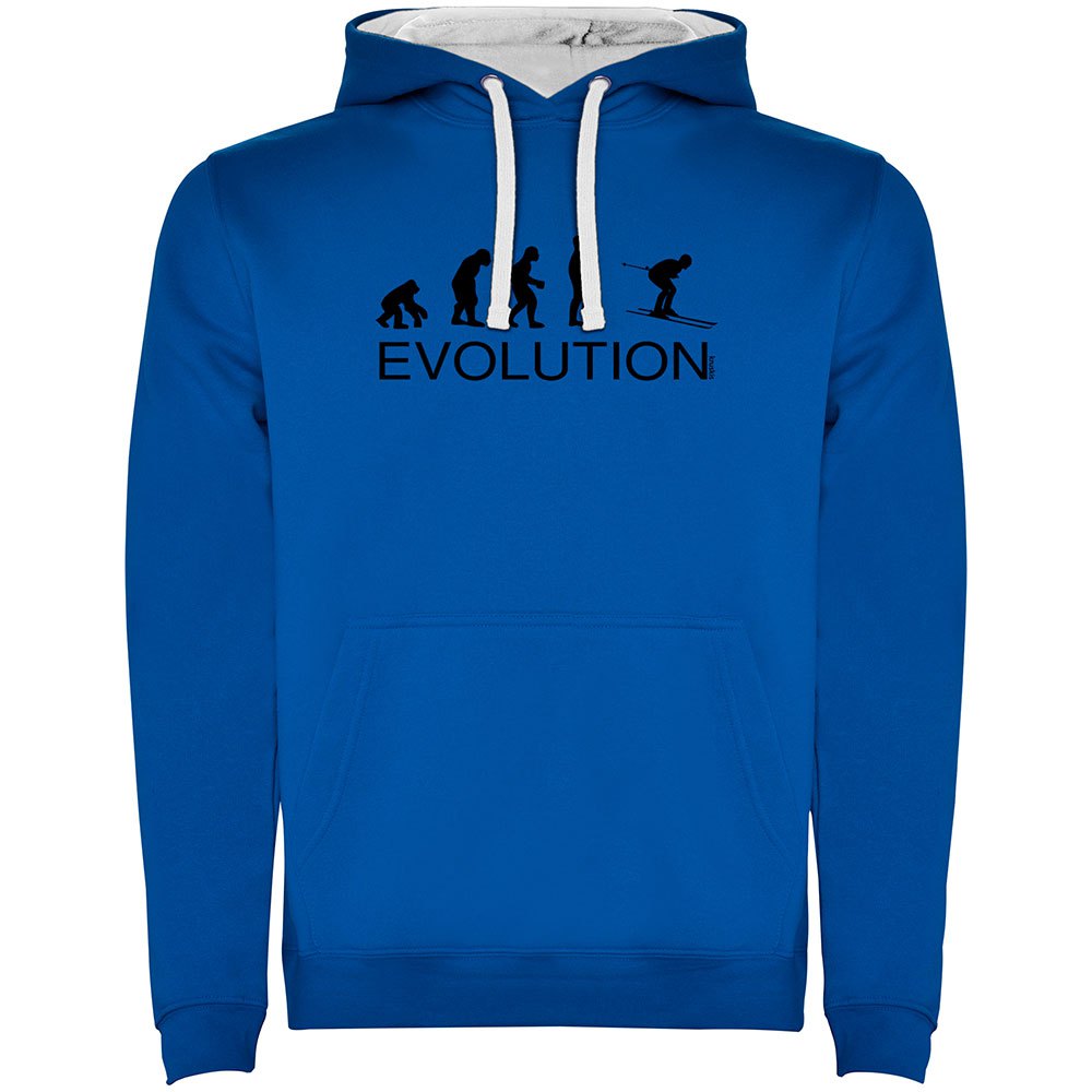 Kruskis Evolution Ski Two-colour Hoodie Blau XL Mann Kruskis Evolution Ski Two-colour Hoodie Blau XL Mann von Kruskis