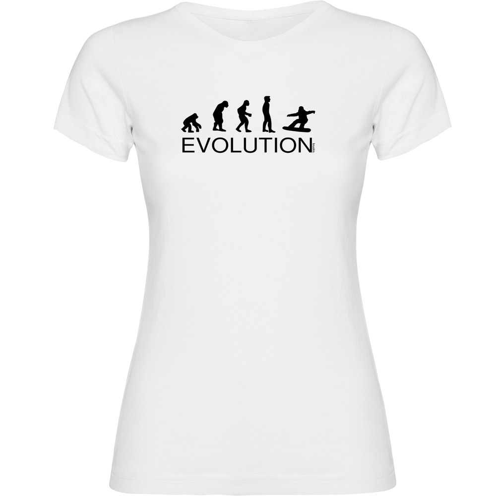 Kruskis Evolution Snowboard Short Sleeve T-shirt Weiß S Frau Kruskis Evolution Snowboard Short Sleeve T-shirt Weiß S Frau von Kruskis