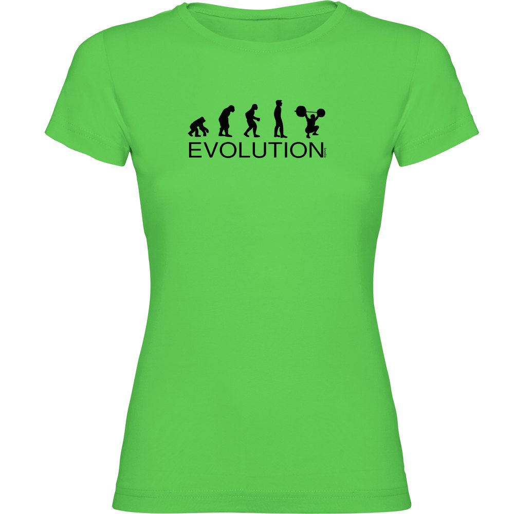 Kruskis Evolution Train Short Sleeve T-shirt Grün 2XL Frau von Kruskis