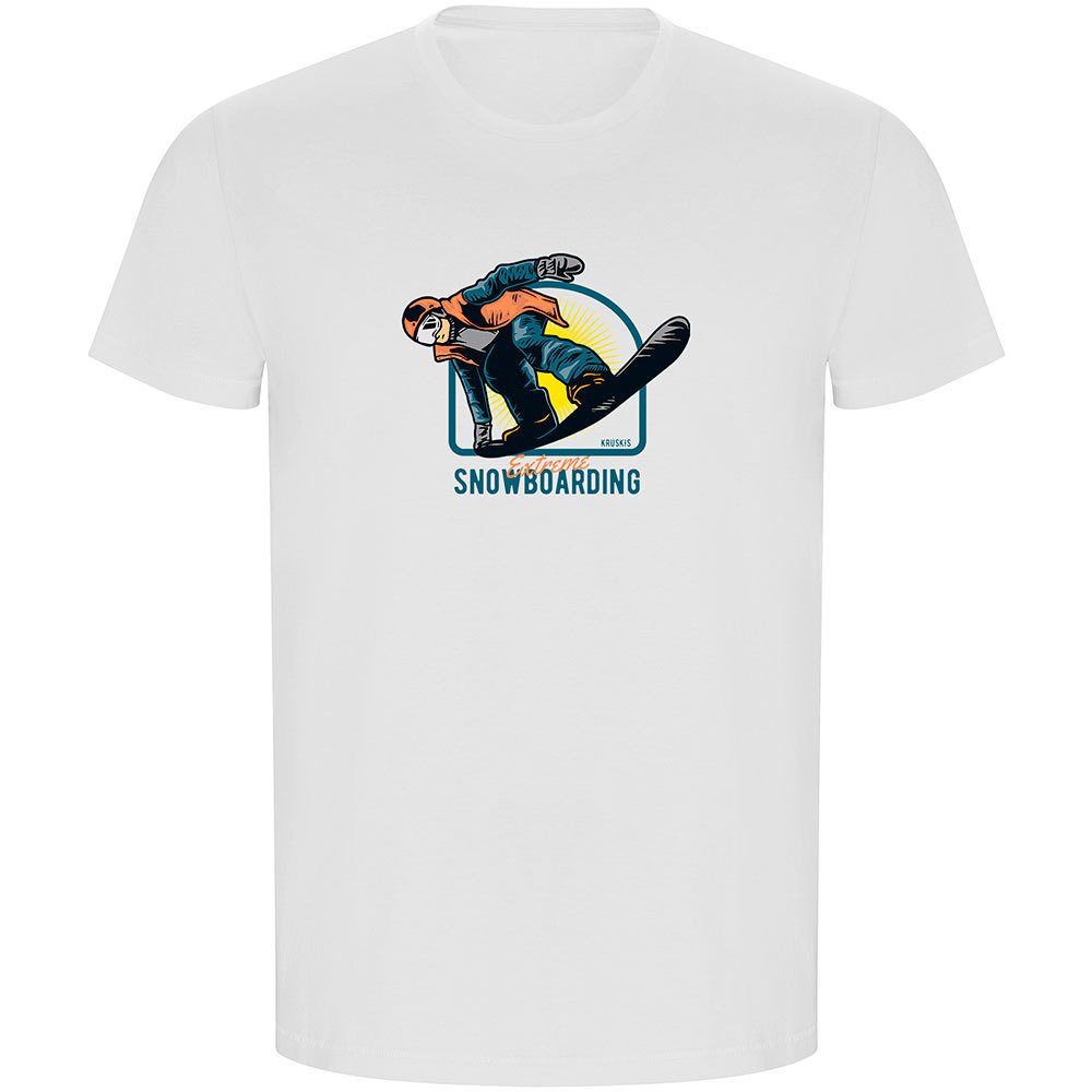 Kruskis Extreme Snowboarding Eco Short Sleeve T-shirt Weiß XL Mann Kruskis Extreme Snowboarding Eco Short Sleeve T-shirt Weiß XL Mann von Kruskis