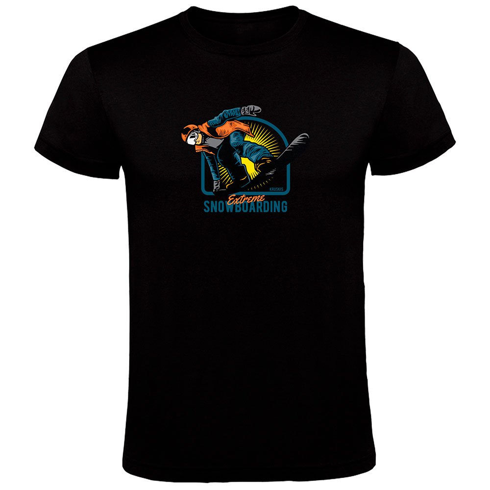 Kruskis Extreme Snowboarding Short Sleeve T-shirt Schwarz L Mann Kruskis Extreme Snowboarding Short Sleeve T-shirt Schwarz L Mann von Kruskis