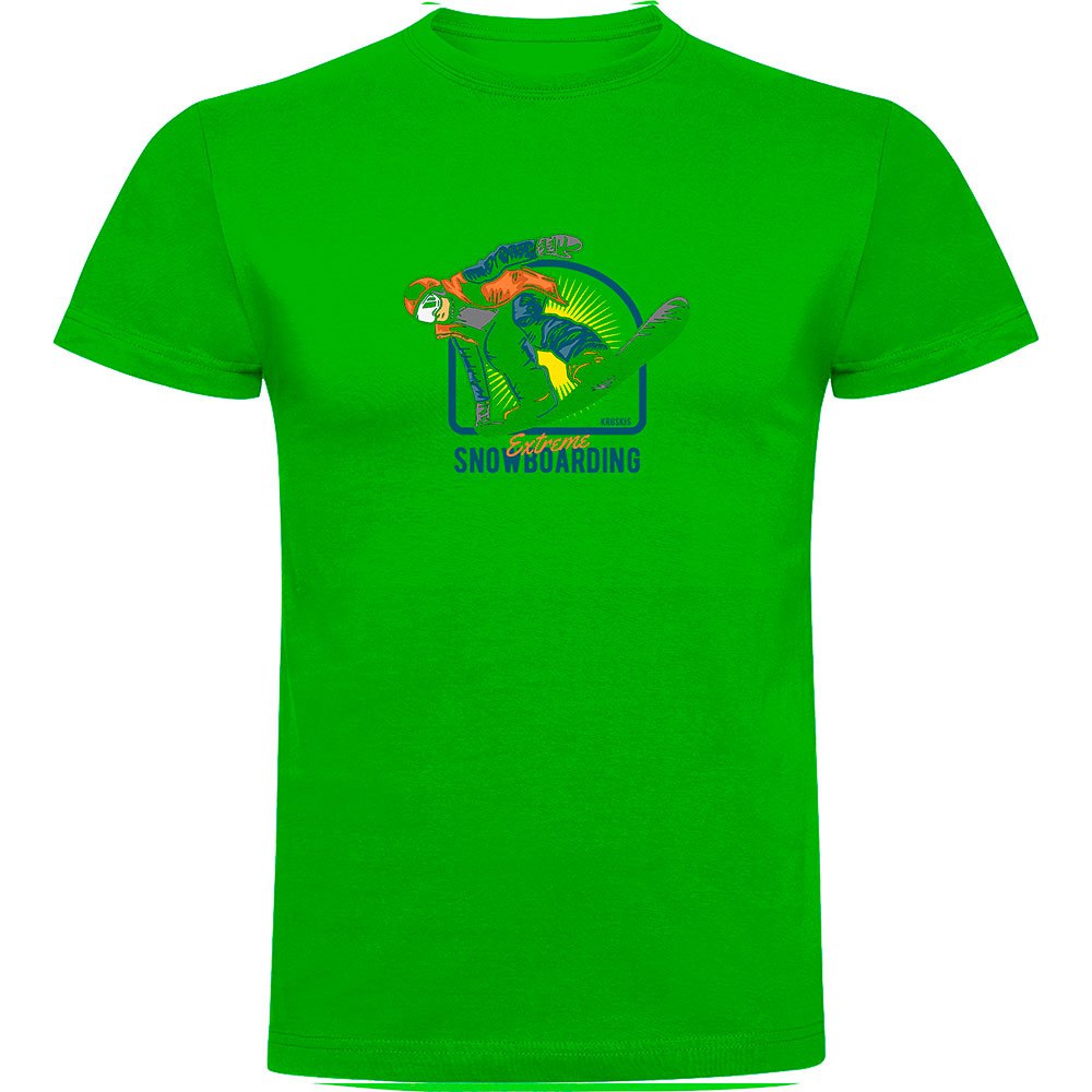 Kruskis Extreme Snowboarding Short Sleeve T-shirt Grün XL Mann Kruskis Extreme Snowboarding Short Sleeve T-shirt Grün XL Mann von Kruskis