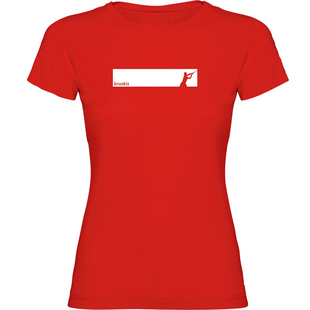 Kruskis Fish Frame Short Sleeve T-shirt Rot XL Frau Kruskis Fish Frame Short Sleeve T-shirt Rot XL Frau von Kruskis