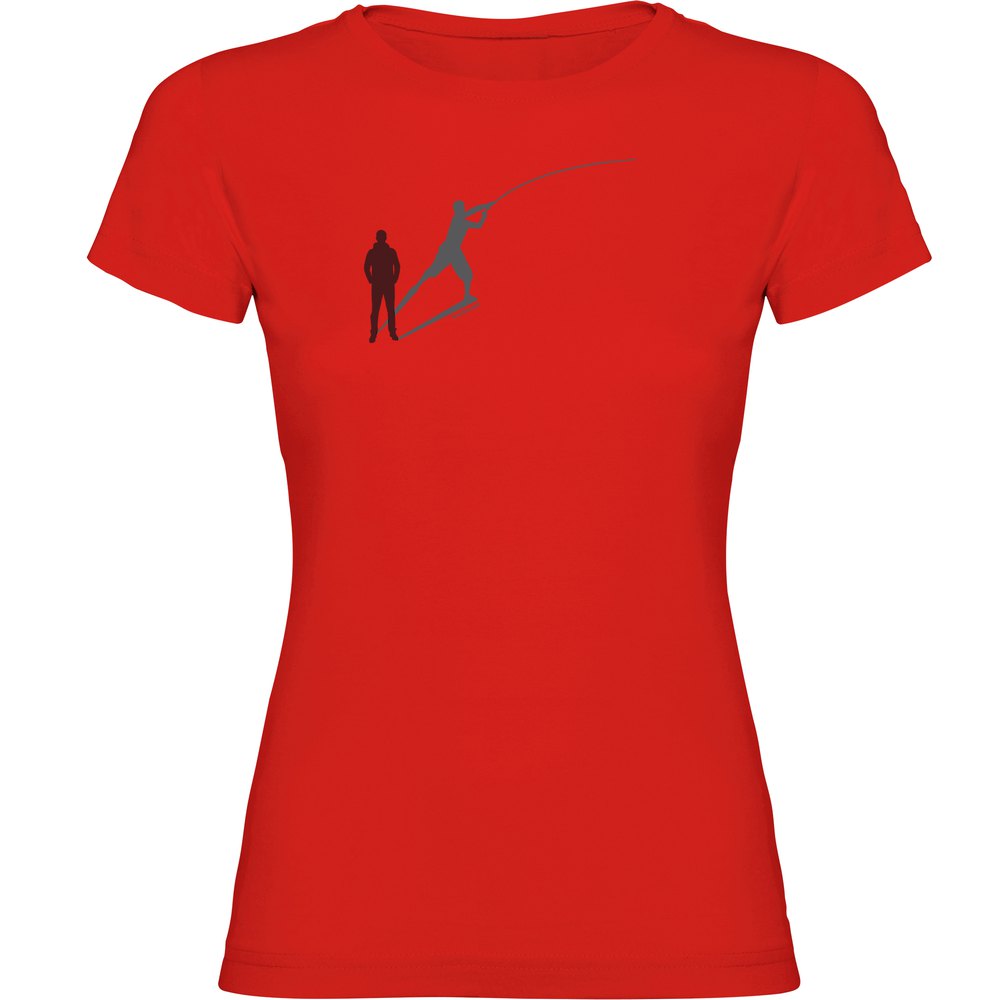 Kruskis Fish Shadow Short Sleeve T-shirt Rot M Frau Kruskis Fish Shadow Short Sleeve T-shirt Rot M Frau von Kruskis