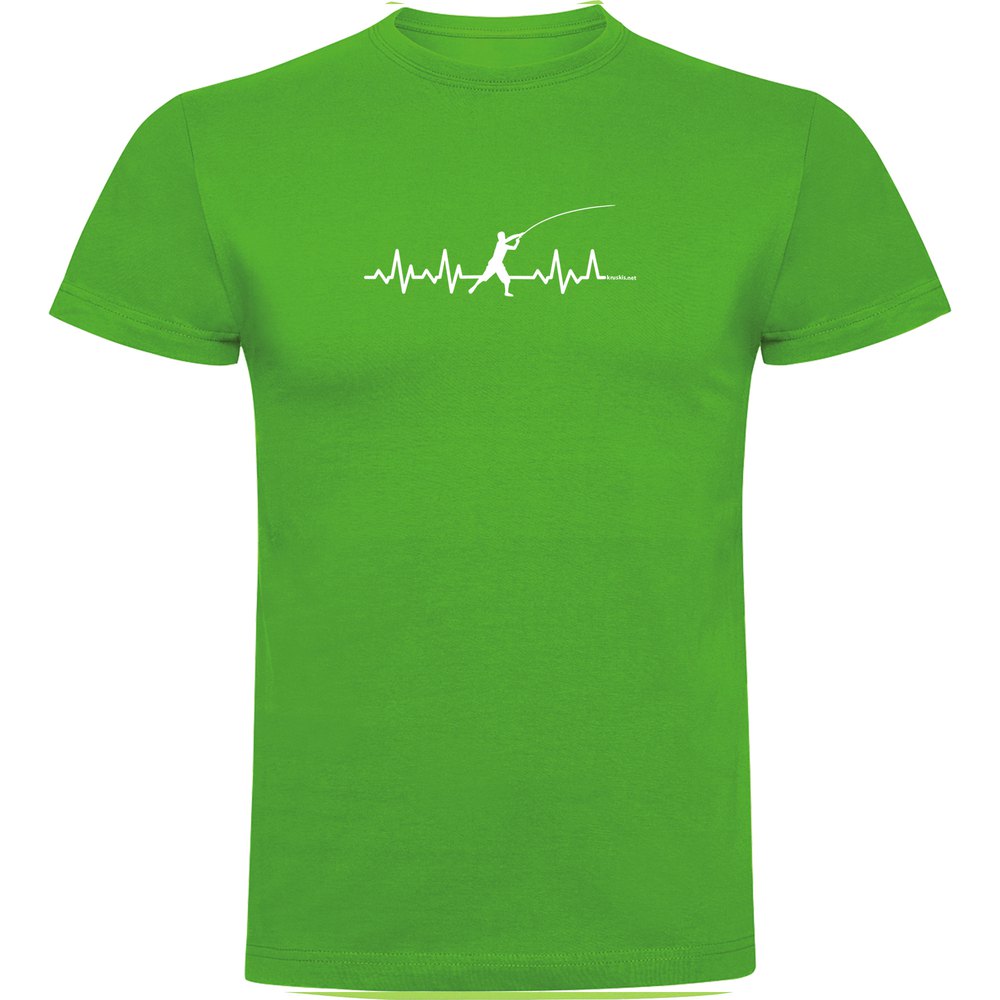 Kruskis Fishing Heartbeat Short Sleeve T-shirt Grün S Mann Kruskis Fishing Heartbeat Short Sleeve T-shirt Grün S Mann von Kruskis