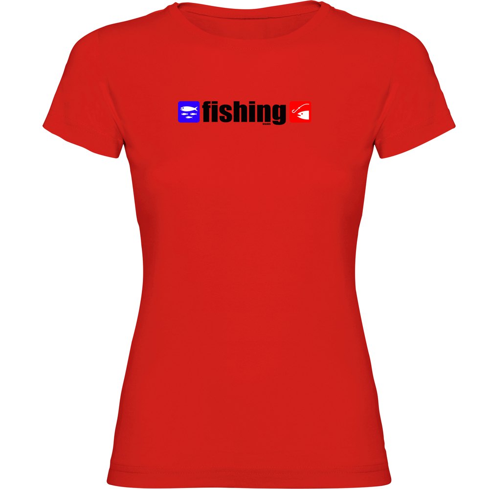 Kruskis Fishing Short Sleeve T-shirt Rot XL Frau Kruskis Fishing Short Sleeve T-shirt Rot XL Frau von Kruskis