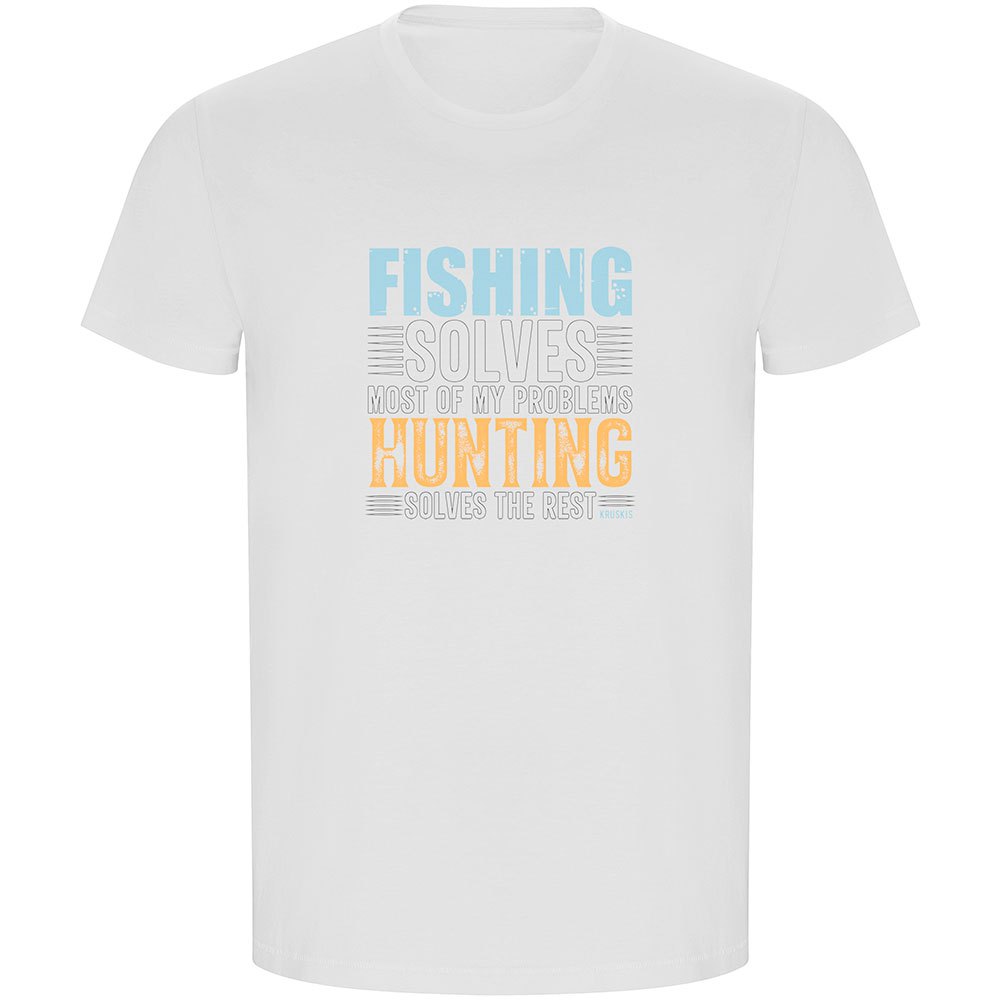Kruskis Fishing Solves Eco Short Sleeve T-shirt Weiß L Mann Kruskis Fishing Solves Eco Short Sleeve T-shirt Weiß L Mann von Kruskis