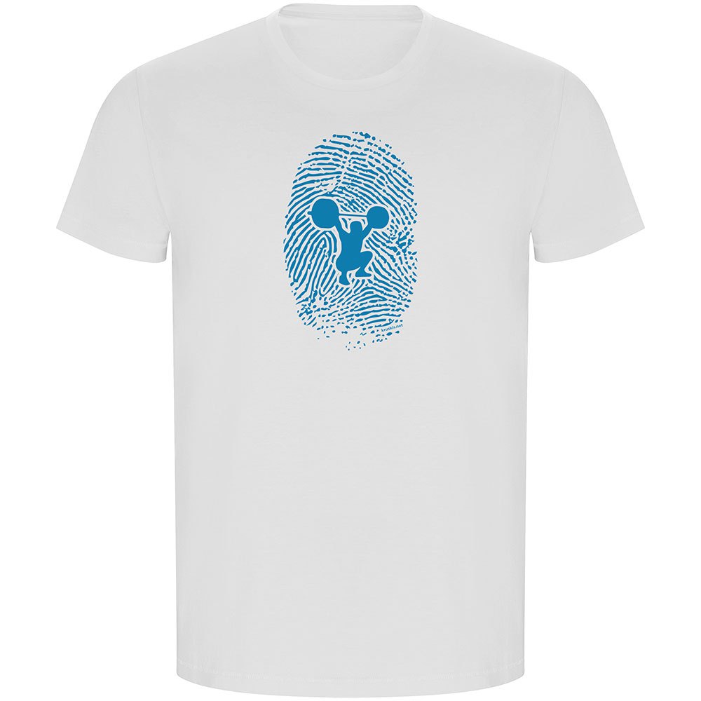 Kruskis Fitness Fingerprint Eco Short Sleeve T-shirt Weiß L Mann Kruskis Fitness Fingerprint Eco Short Sleeve T-shirt Weiß L Mann von Kruskis