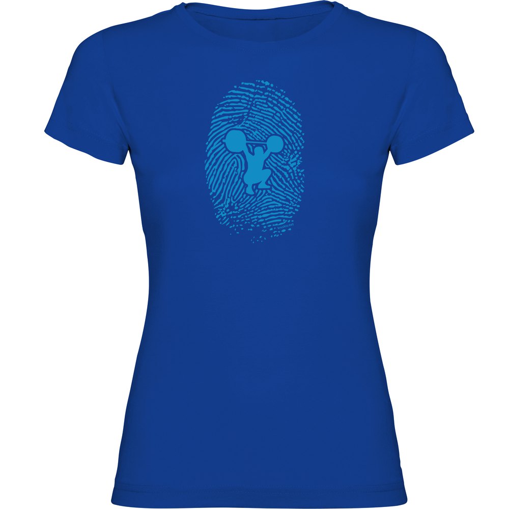 Kruskis Fitness Fingerprint Short Sleeve T-shirt Blau L Frau Kruskis Fitness Fingerprint Short Sleeve T-shirt Blau L Frau von Kruskis