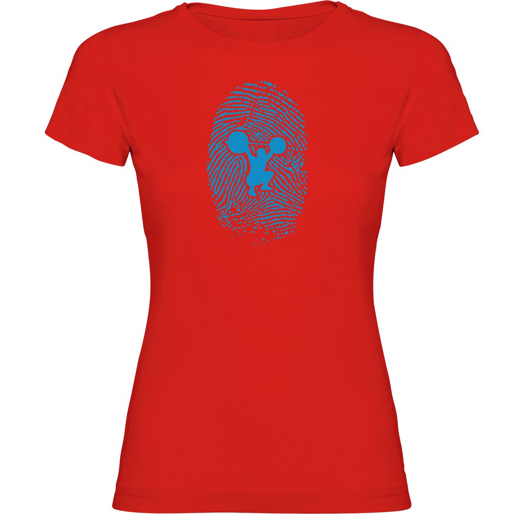 Kruskis Fitness Fingerprint Short Sleeve T-shirt Rot M Frau Kruskis Fitness Fingerprint Short Sleeve T-shirt Rot M Frau von Kruskis