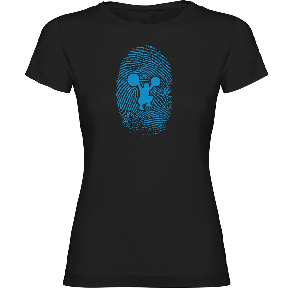 Kruskis Fitness Fingerprint Short Sleeve T-shirt Schwarz L Frau Kruskis Fitness Fingerprint Short Sleeve T-shirt Schwarz L Frau von Kruskis