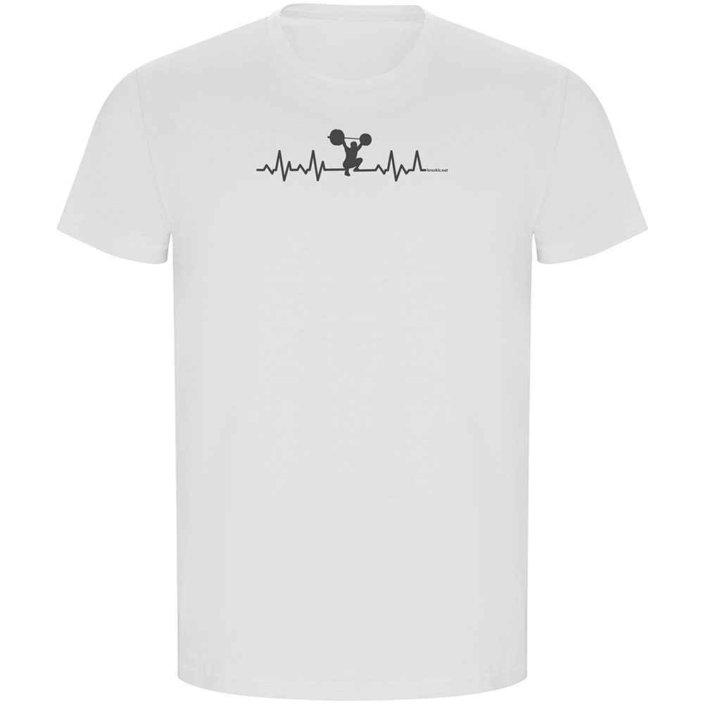 Kruskis Fitness Heartbeat Eco Short Sleeve T-shirt Weiß XL Mann Kruskis Fitness Heartbeat Eco Short Sleeve T-shirt Weiß XL Mann von Kruskis