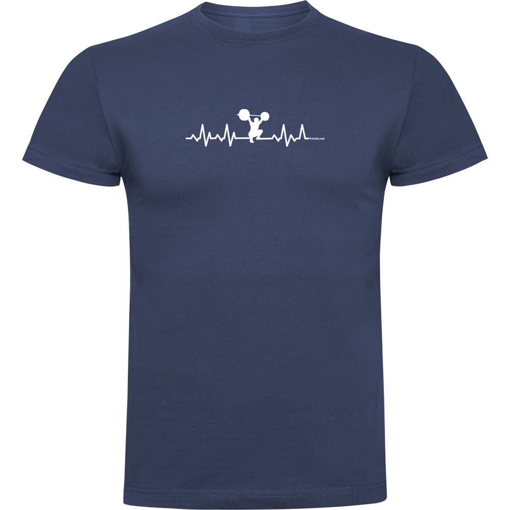 Kruskis Fitness Heartbeat Short Sleeve T-shirt Blau M Mann Kruskis Fitness Heartbeat Short Sleeve T-shirt Blau M Mann von Kruskis