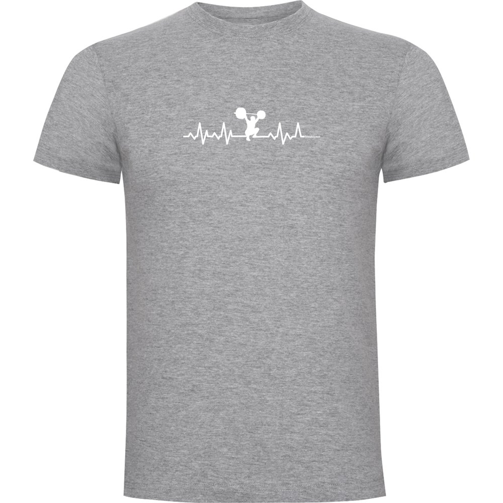 Kruskis Fitness Heartbeat Short Sleeve T-shirt Grau 3XL Mann Kruskis Fitness Heartbeat Short Sleeve T-shirt Grau 3XL Mann von Kruskis