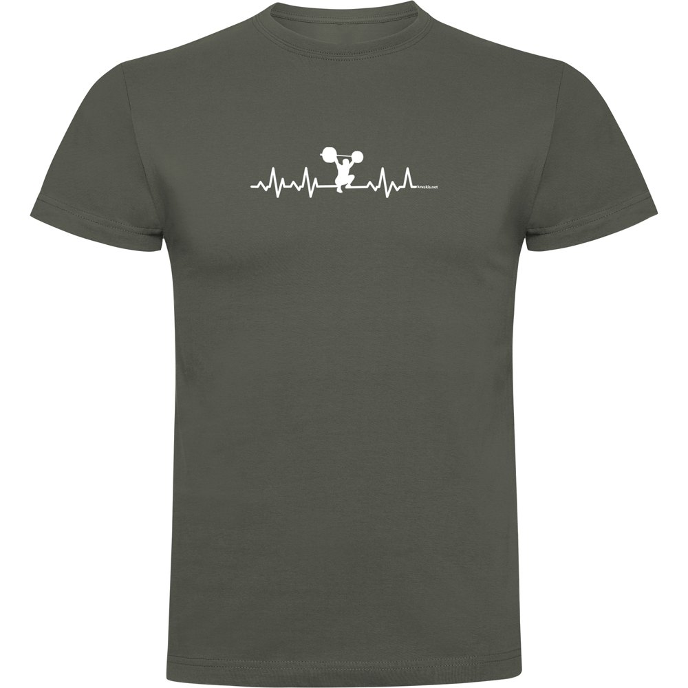 Kruskis Fitness Heartbeat Short Sleeve T-shirt Grün 2XL Mann Kruskis Fitness Heartbeat Short Sleeve T-shirt Grün 2XL Mann von Kruskis