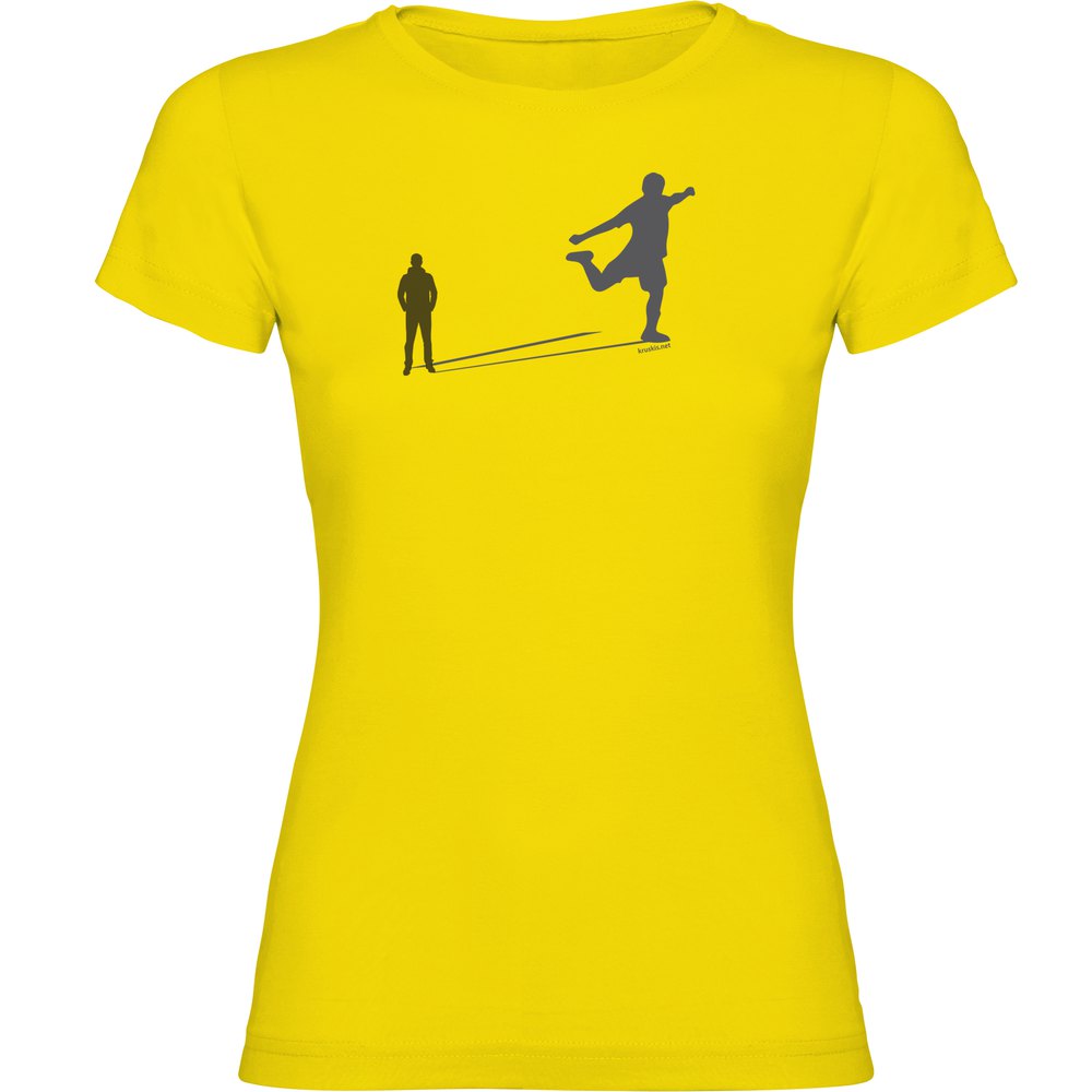 Kruskis Football Shadow Short Sleeve T-shirt Gelb L Frau Kruskis Football Shadow Short Sleeve T-shirt Gelb L Frau von Kruskis