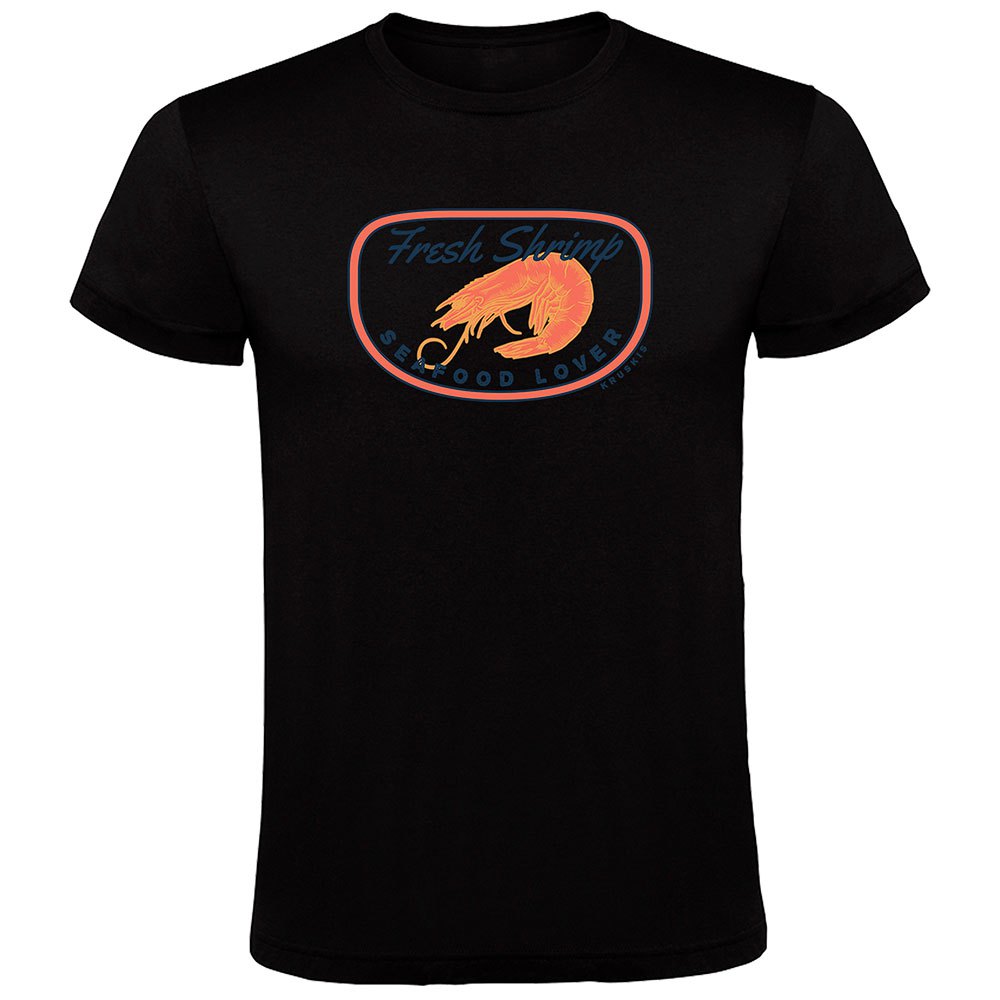 Kruskis Fresh Shrimp Short Sleeve T-shirt Schwarz M Mann Kruskis Fresh Shrimp Short Sleeve T-shirt Schwarz M Mann von Kruskis