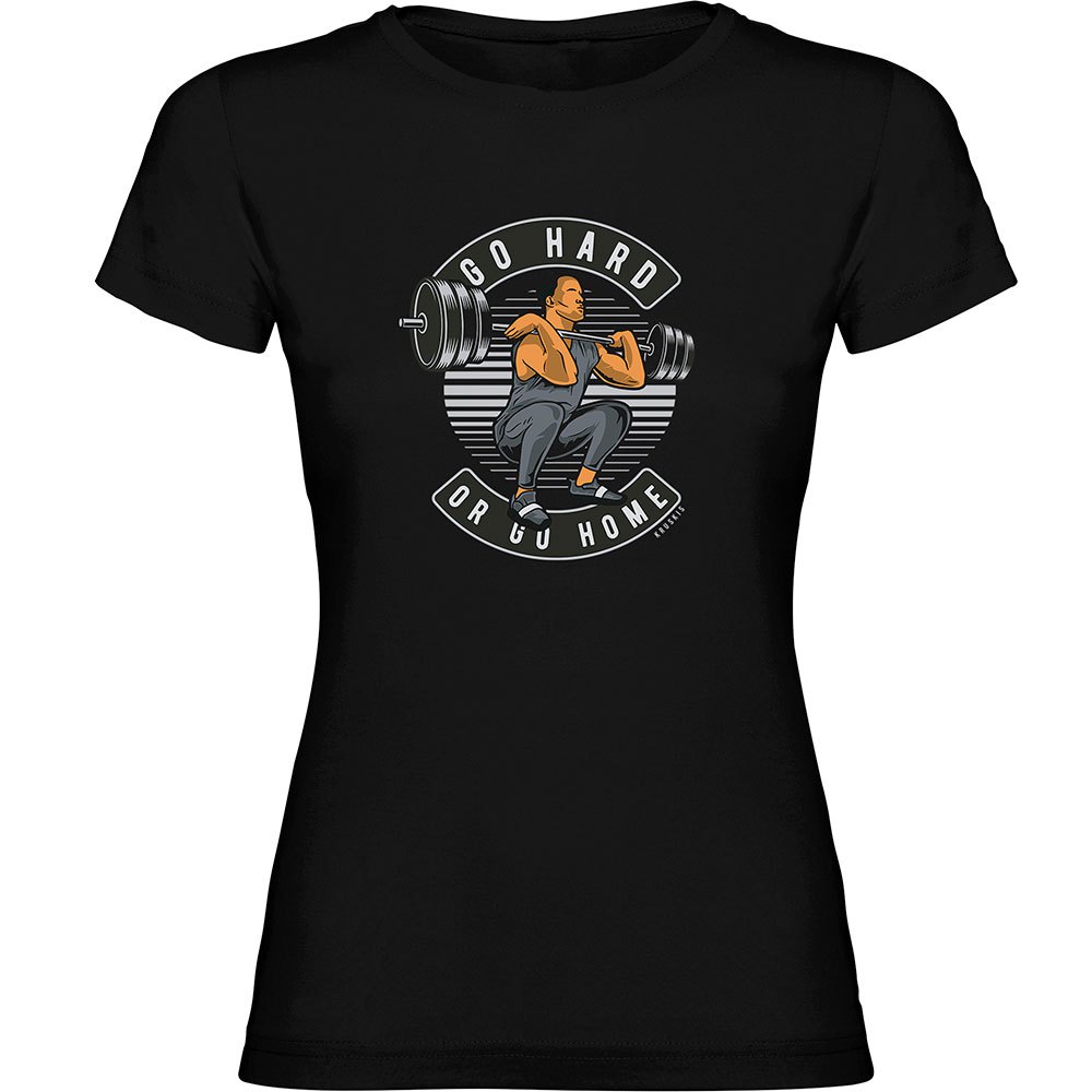 Kruskis Go Hard Short Sleeve T-shirt Schwarz XL Frau Kruskis Go Hard Short Sleeve T-shirt Schwarz XL Frau von Kruskis