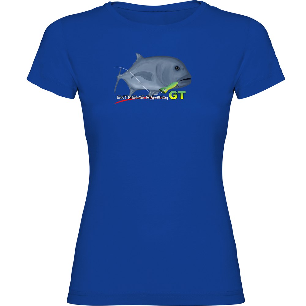 Kruskis Gt Extreme Fishing Short Sleeve T-shirt Blau L Frau Kruskis Gt Extreme Fishing Short Sleeve T-shirt Blau L Frau von Kruskis