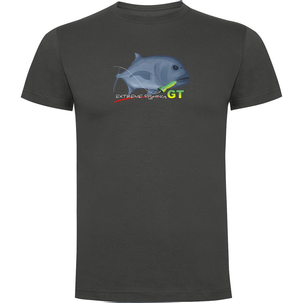 Kruskis Gt Extreme Fishing Short Sleeve T-shirt Grau 2XL Mann Kruskis Gt Extreme Fishing Short Sleeve T-shirt Grau 2XL Mann von Kruskis