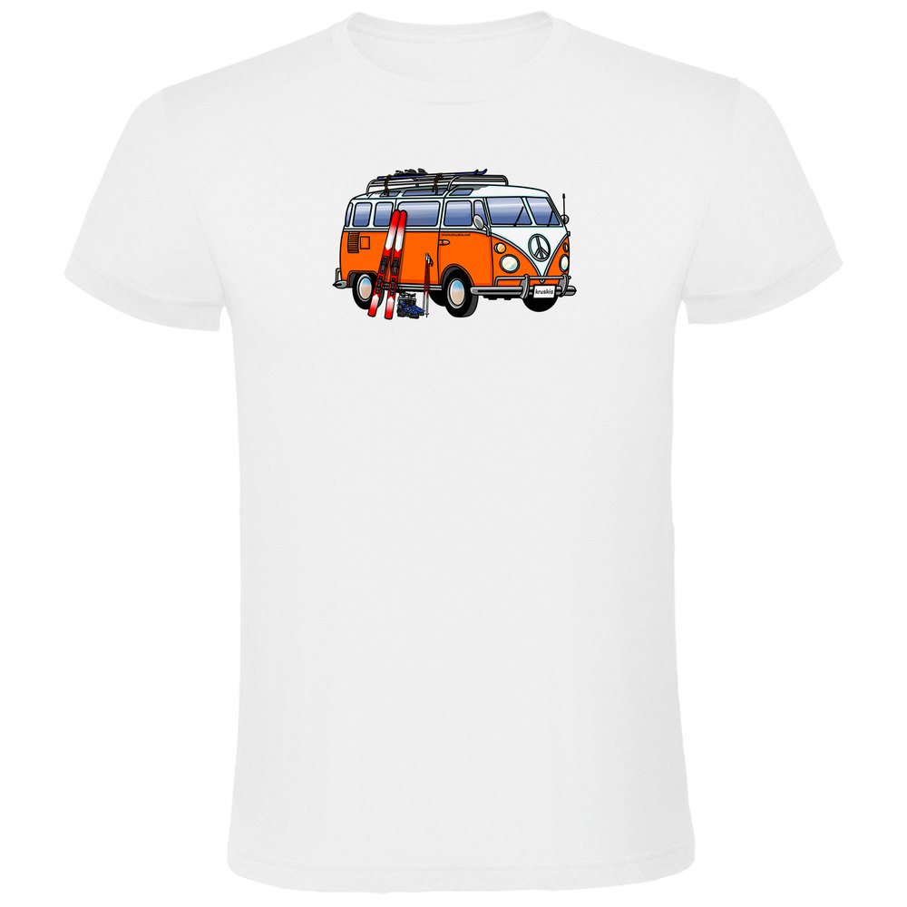 Kruskis Hippie Van Ski Short Sleeve T-shirt Weiß S Mann Kruskis Hippie Van Ski Short Sleeve T-shirt Weiß S Mann von Kruskis