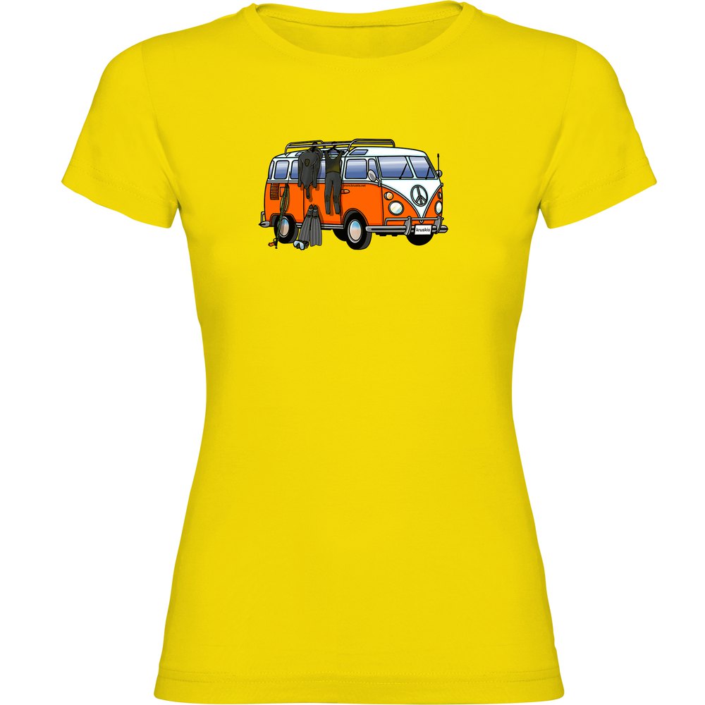 Kruskis Hippie Van Spearfish Damen T-shirt Mit Kurzen Ärmeln Kruskis Hippie Van Spearfish Damen T-shirt Mit Kurzen Ärmeln von Kruskis