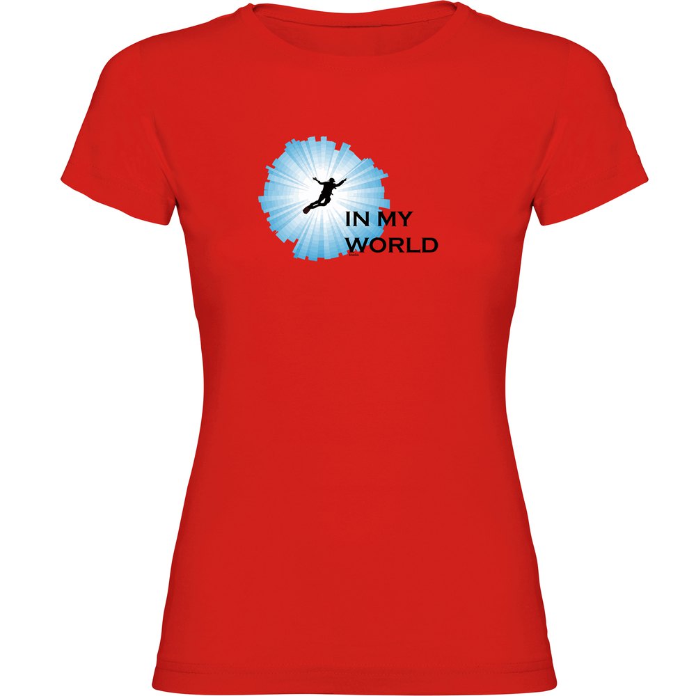 Kruskis In My World Damen T-shirt Mit Kurzen Ärmeln Kruskis In My World Damen T-shirt Mit Kurzen Ärmeln von Kruskis