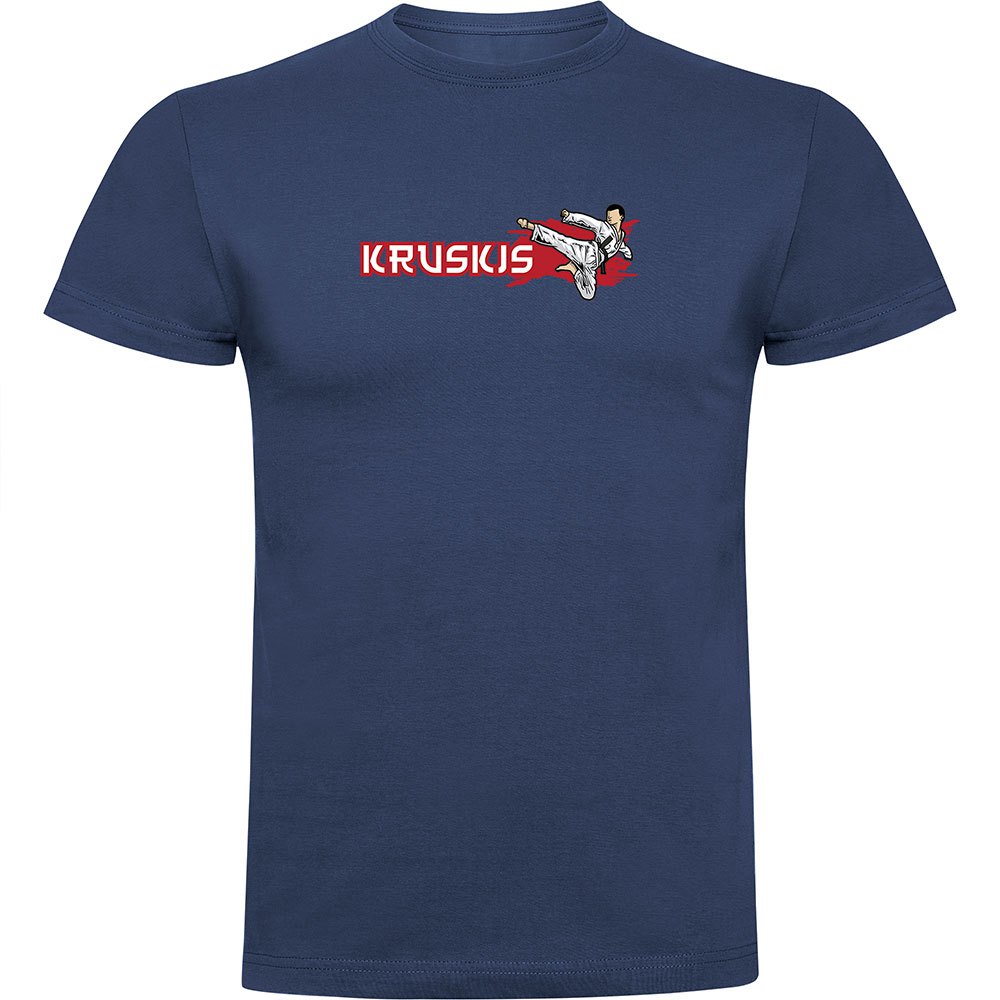 Kruskis Judo Short Sleeve T-shirt Blau 2XL Mann von Kruskis