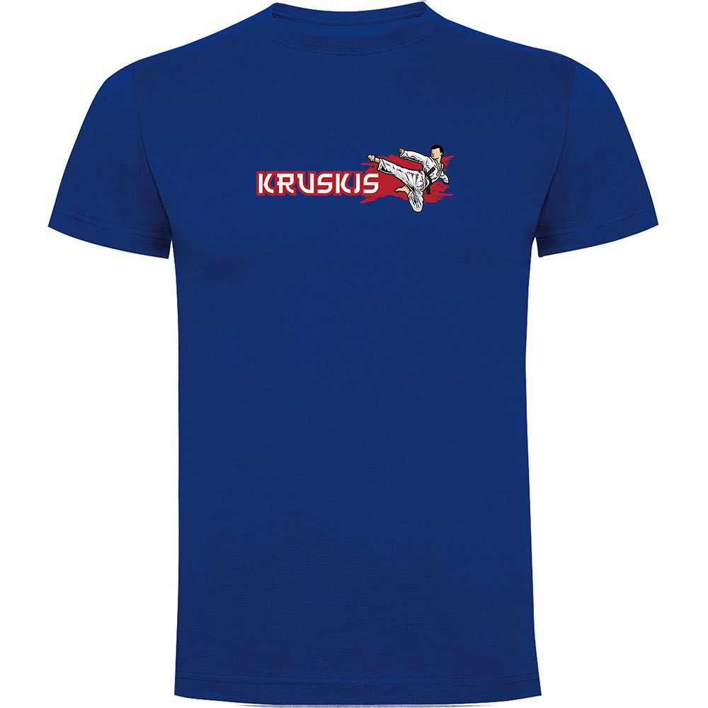 Kruskis Judo Short Sleeve T-shirt Blau 2XL Mann von Kruskis