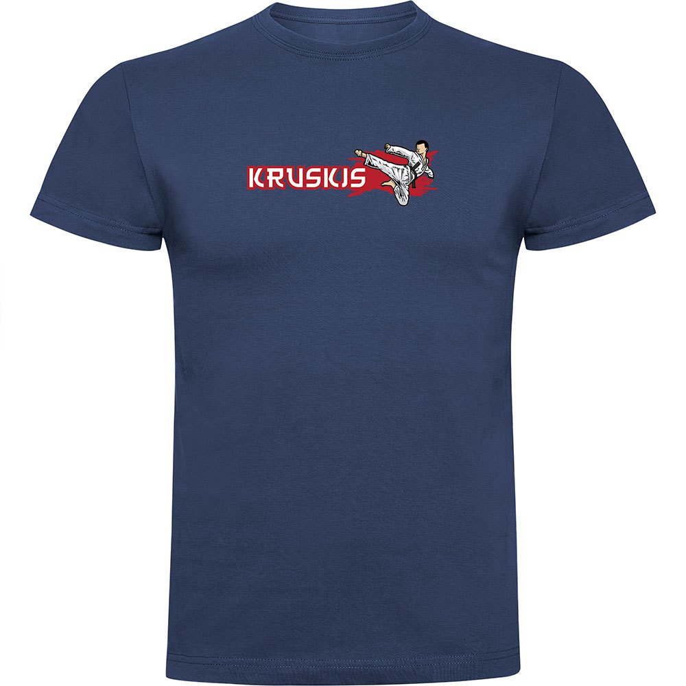 Kruskis Judo Short Sleeve T-shirt Blau L Mann von Kruskis