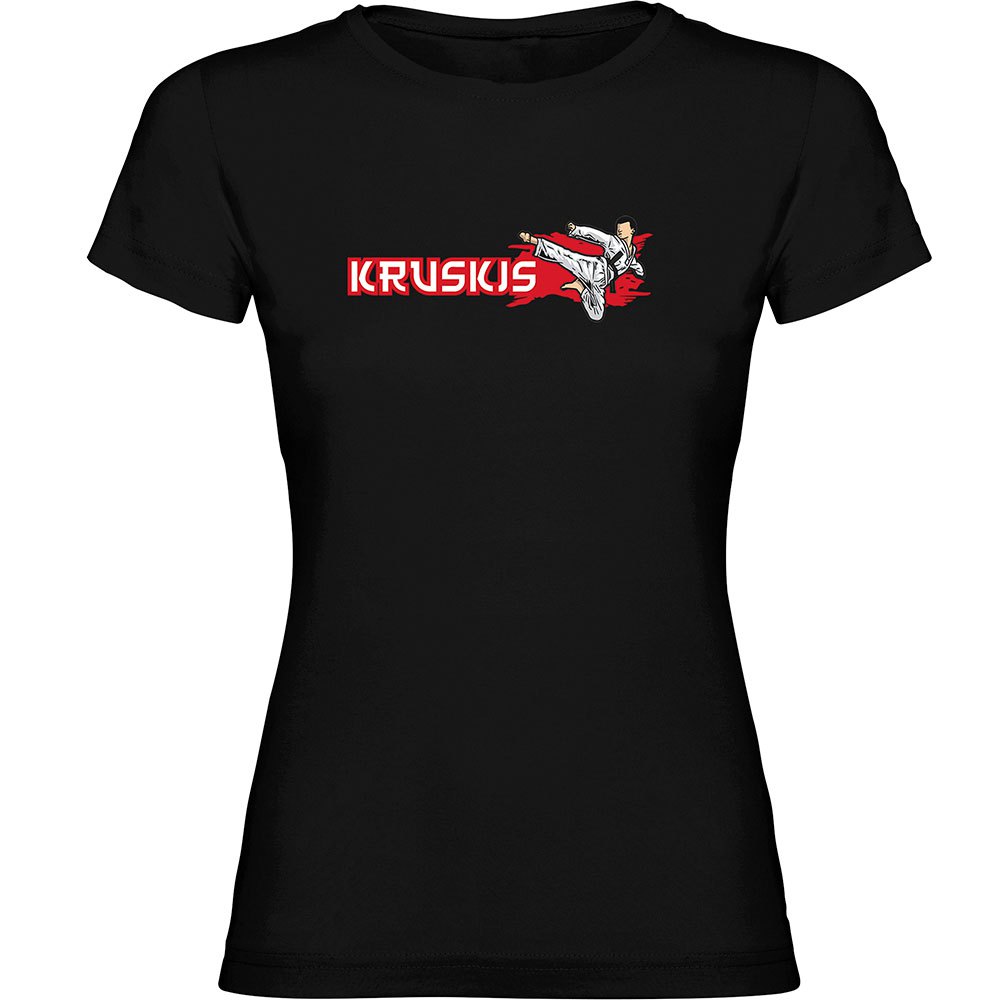 Kruskis Judo Short Sleeve T-shirt Schwarz 2XL Frau von Kruskis