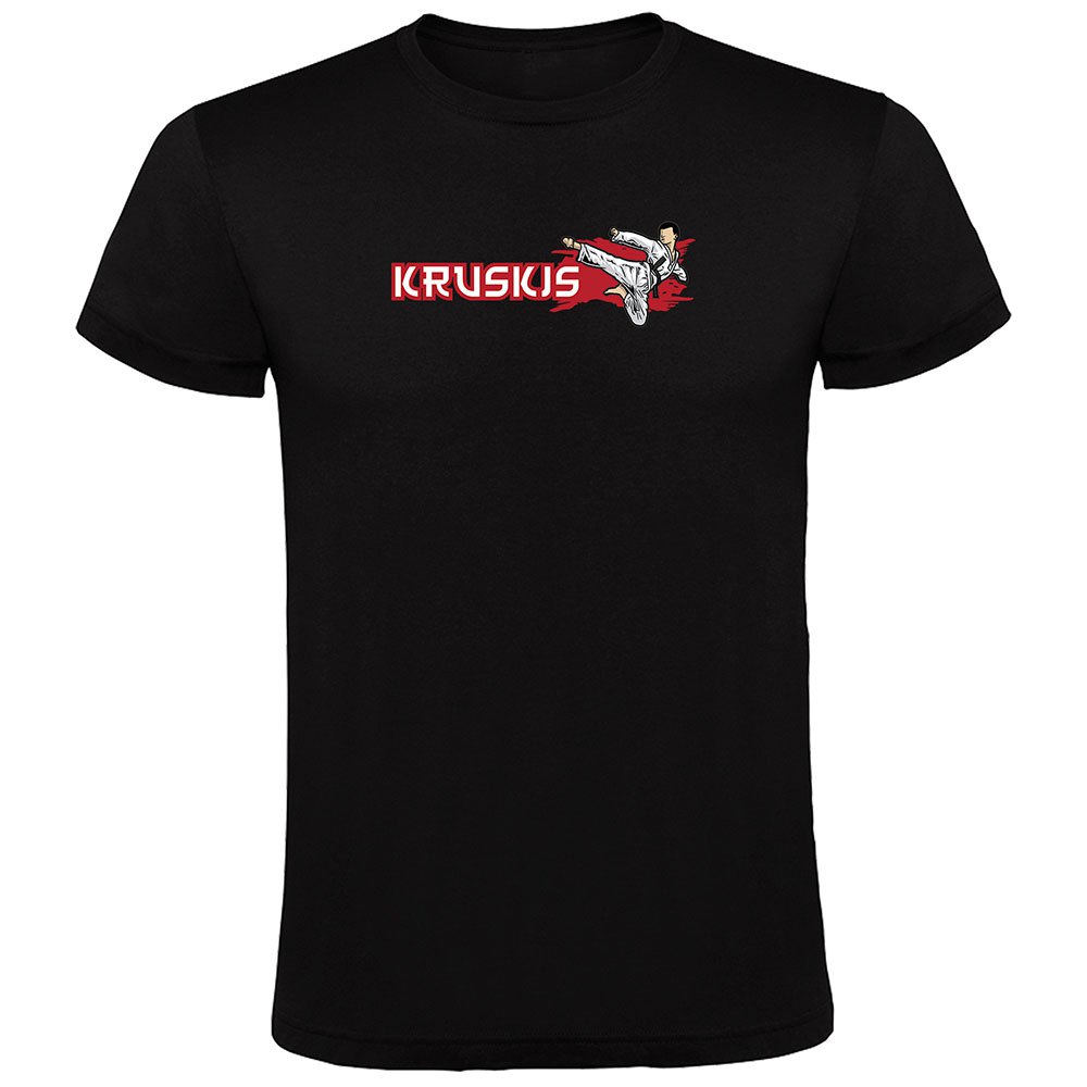 Kruskis Judo Short Sleeve T-shirt Schwarz XL Mann von Kruskis