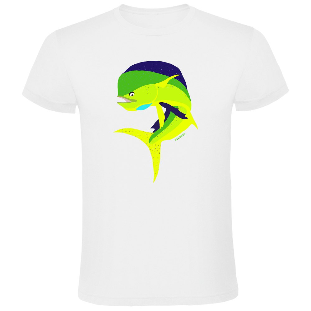 Kruskis Jumping Dorado Short Sleeve T-shirt Weiß M Mann Kruskis Jumping Dorado Short Sleeve T-shirt Weiß M Mann von Kruskis
