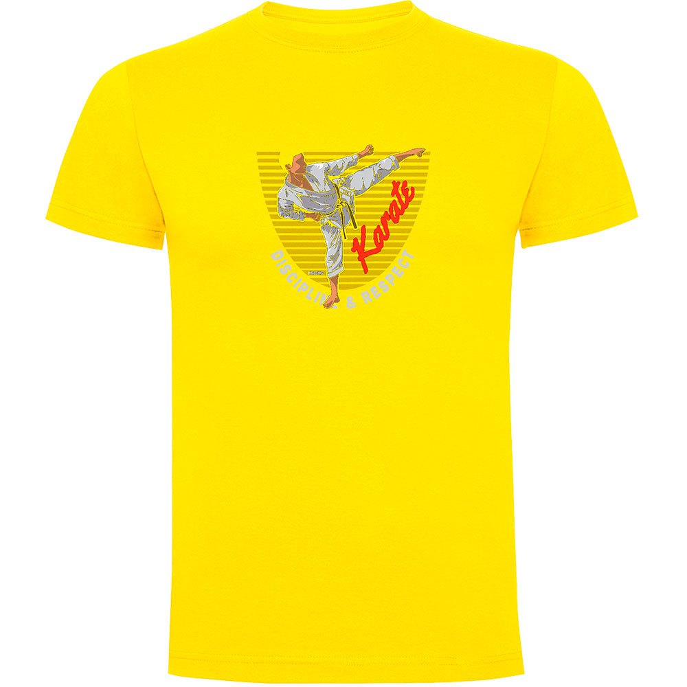Kruskis Karate Short Sleeve T-shirt Gelb M Mann Kruskis Karate Short Sleeve T-shirt Gelb M Mann von Kruskis