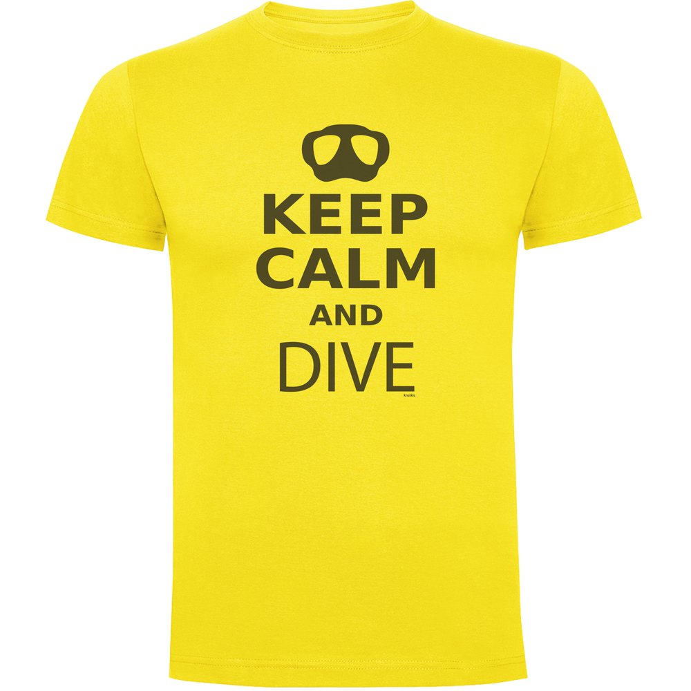 Kruskis Keep Calm And Dive Kurzarm-t-shirt Kruskis Keep Calm And Dive Kurzarm-t-shirt von Kruskis