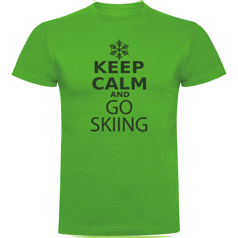 Kruskis Keep Calm And Go Skiing Short Sleeve T-shirt Grün XL Mann Kruskis Keep Calm And Go Skiing Short Sleeve T-shirt Grün XL Mann von Kruskis