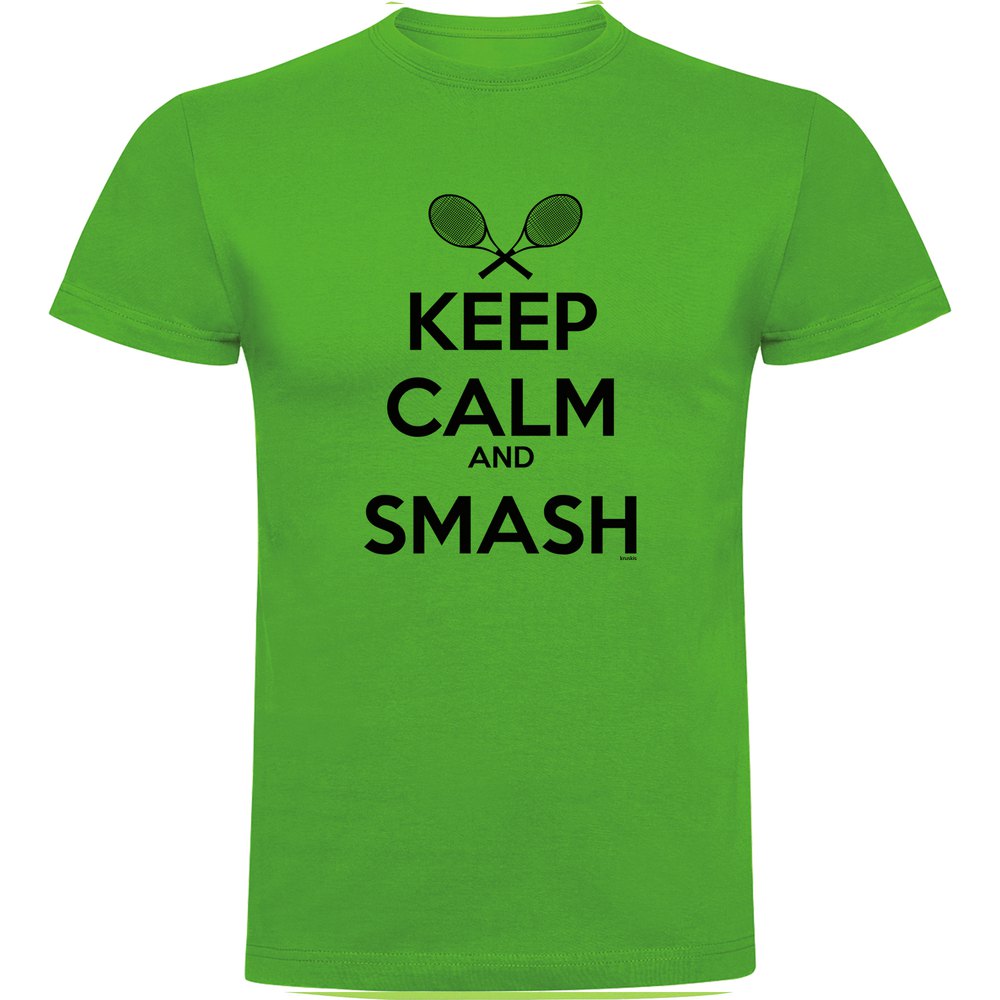 Kruskis Keep Calm And Smash Short Sleeve T-shirt Grün 3XL Mann von Kruskis