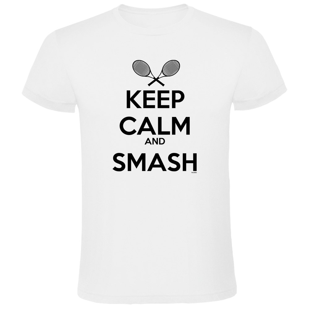 Kruskis Keep Calm And Smash Short Sleeve T-shirt Weiß M Mann Kruskis Keep Calm And Smash Short Sleeve T-shirt Weiß M Mann von Kruskis