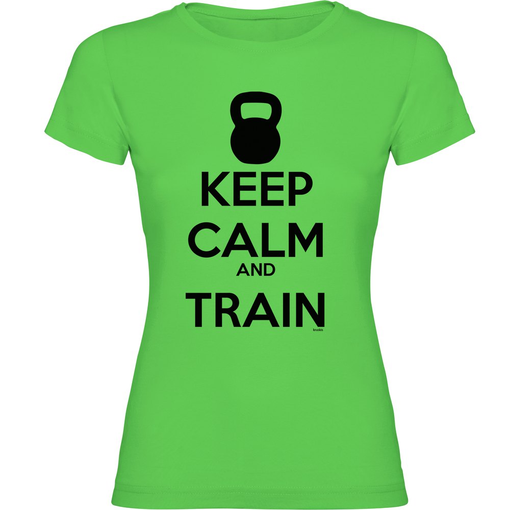 Kruskis Keep Calm And Train Short Sleeve T-shirt Grün 2XL Frau Kruskis Keep Calm And Train Short Sleeve T-shirt Grün 2XL Frau von Kruskis