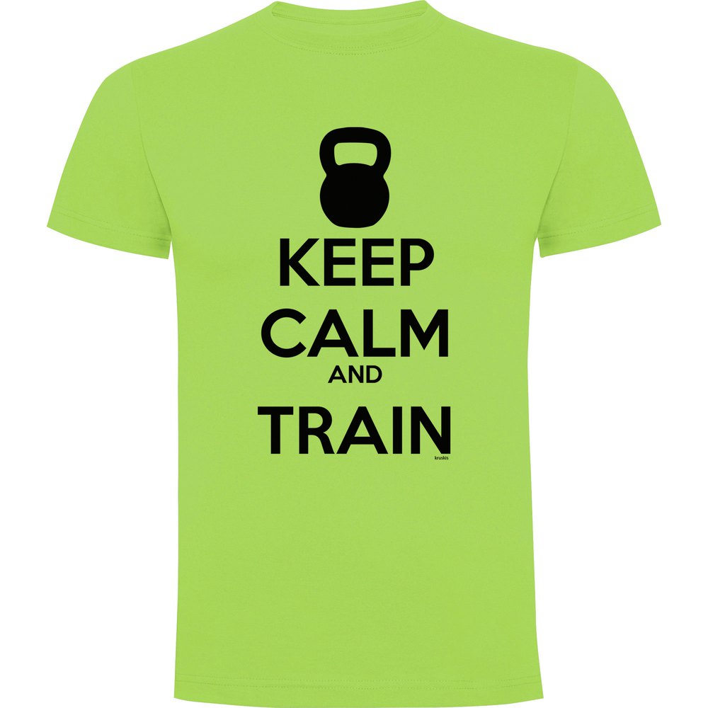 Kruskis Keep Calm And Train Short Sleeve T-shirt Grün 3XL Mann Kruskis Keep Calm And Train Short Sleeve T-shirt Grün 3XL Mann von Kruskis
