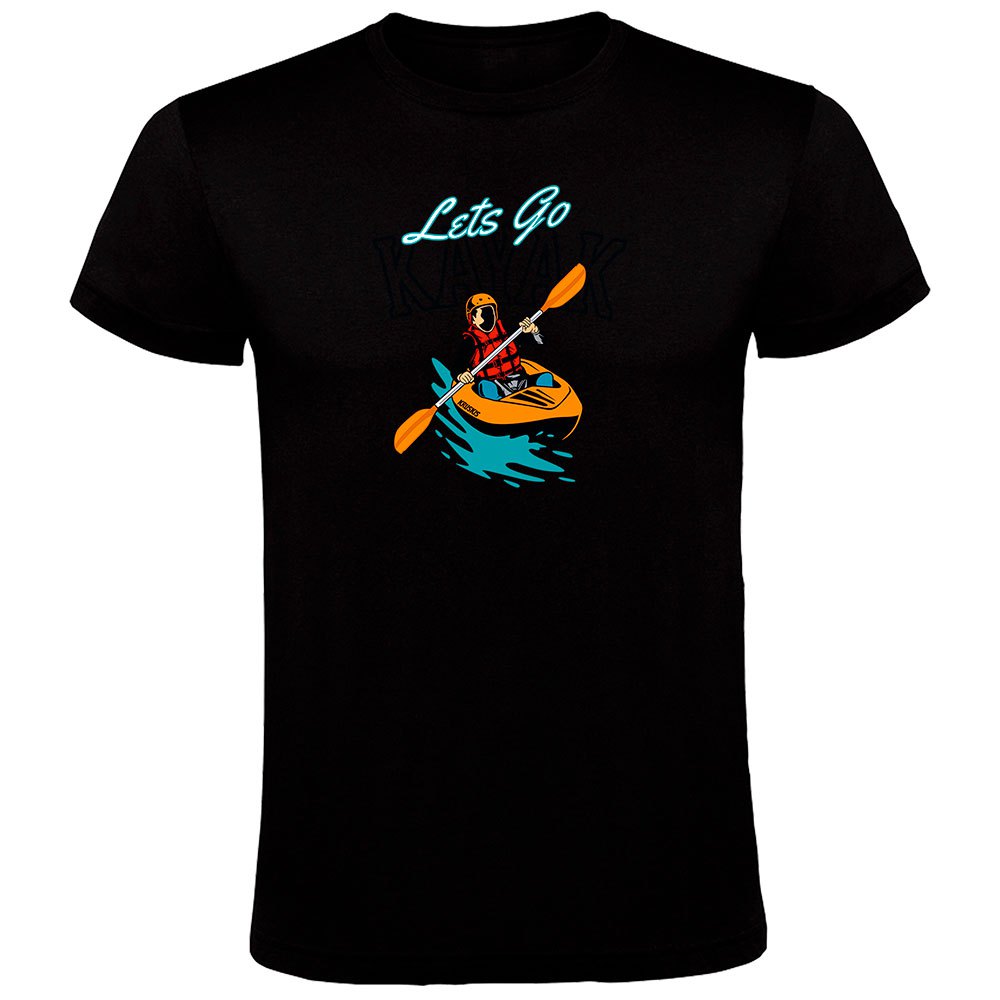 Kruskis Lets Go Short Sleeve T-shirt Schwarz 3XL Mann Kruskis Lets Go Short Sleeve T-shirt Schwarz 3XL Mann von Kruskis
