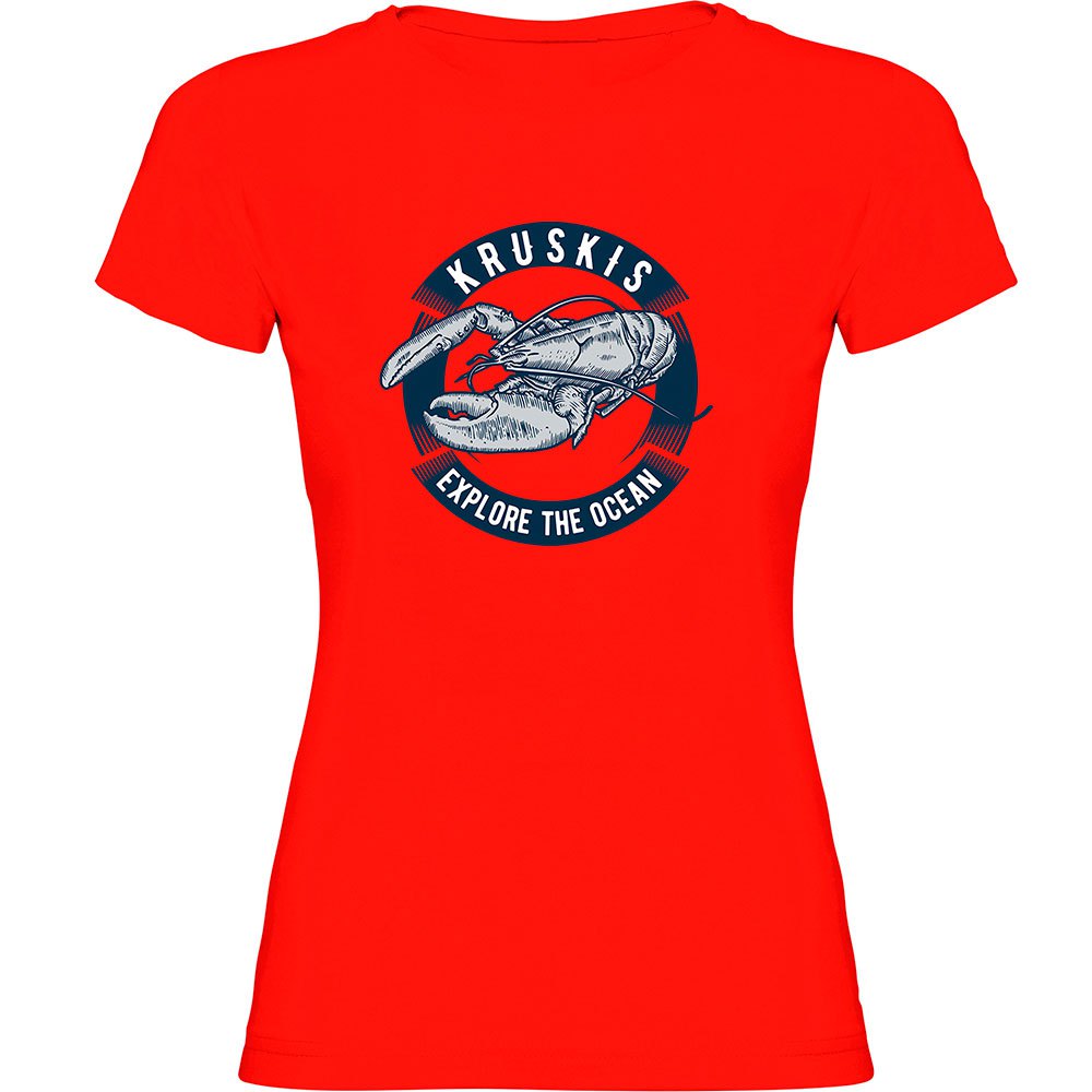 Kruskis Lobster Short Sleeve T-shirt Rot XL Frau Kruskis Lobster Short Sleeve T-shirt Rot XL Frau von Kruskis