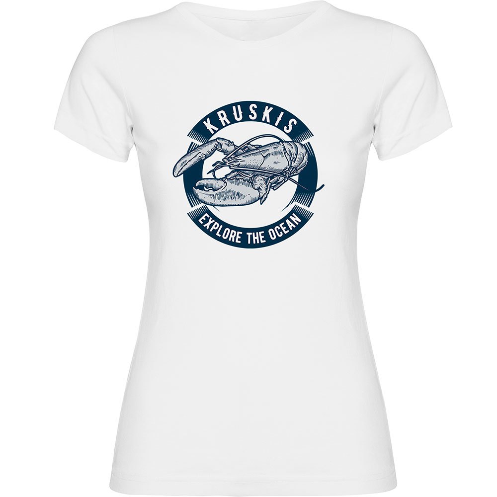 Kruskis Lobster Short Sleeve T-shirt Weiß S Frau Kruskis Lobster Short Sleeve T-shirt Weiß S Frau von Kruskis