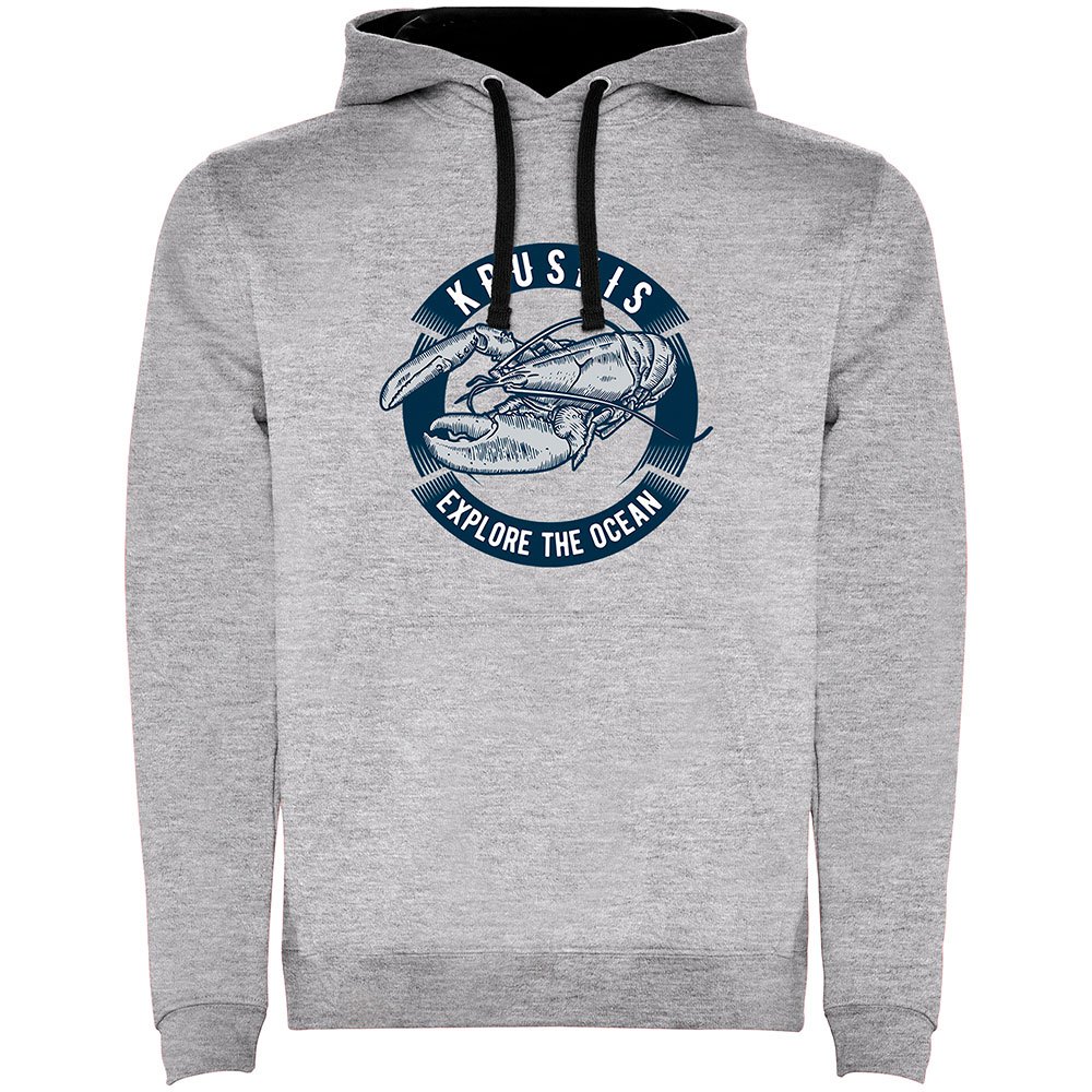 Kruskis Lobster Two-colour Hoodie Grau S Mann von Kruskis