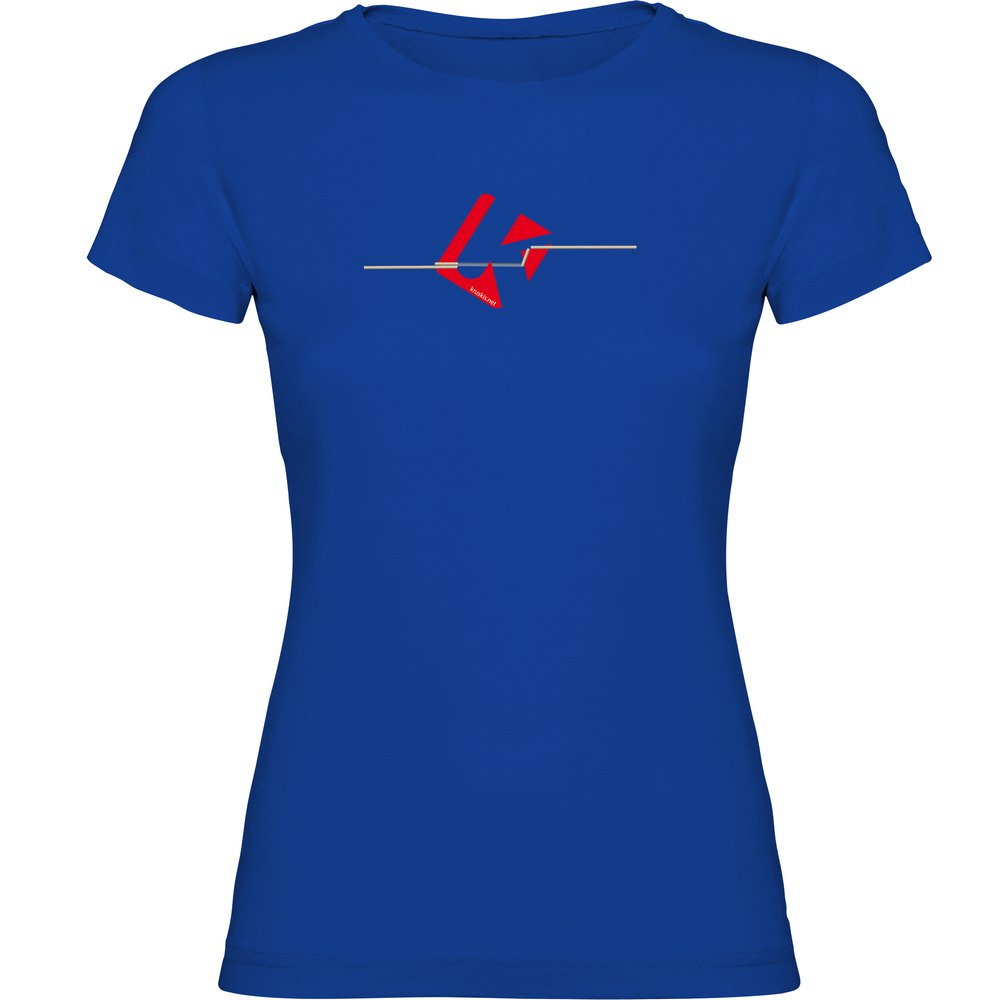 Kruskis Logo Cave Marker Short Sleeve T-shirt Blau XL Mann von Kruskis