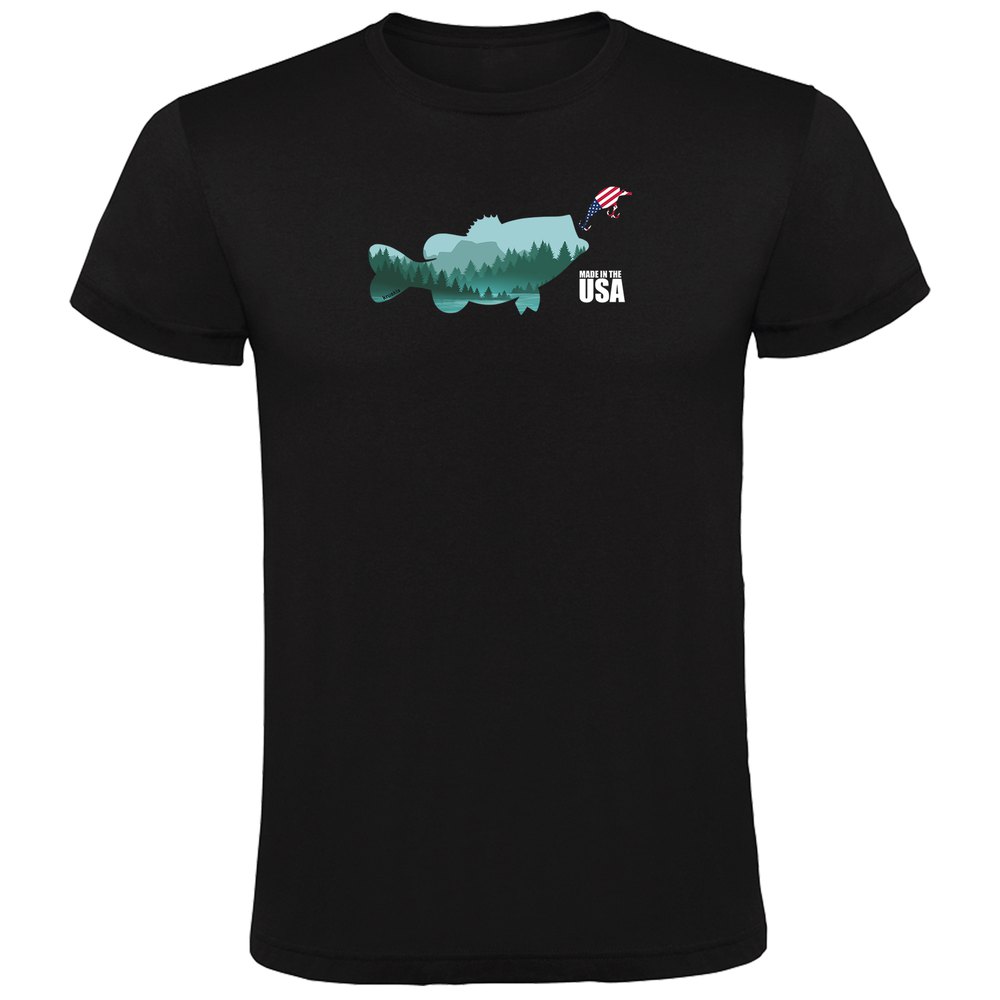 Kruskis Made In The Usa Short Sleeve T-shirt Schwarz L Mann Kruskis Made In The Usa Short Sleeve T-shirt Schwarz L Mann von Kruskis