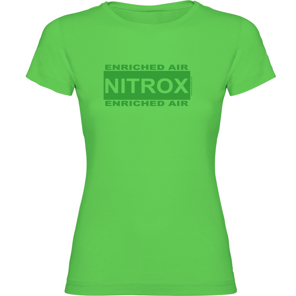 Kruskis Nitrox Short Sleeve T-shirt Grün 2XL Mann von Kruskis