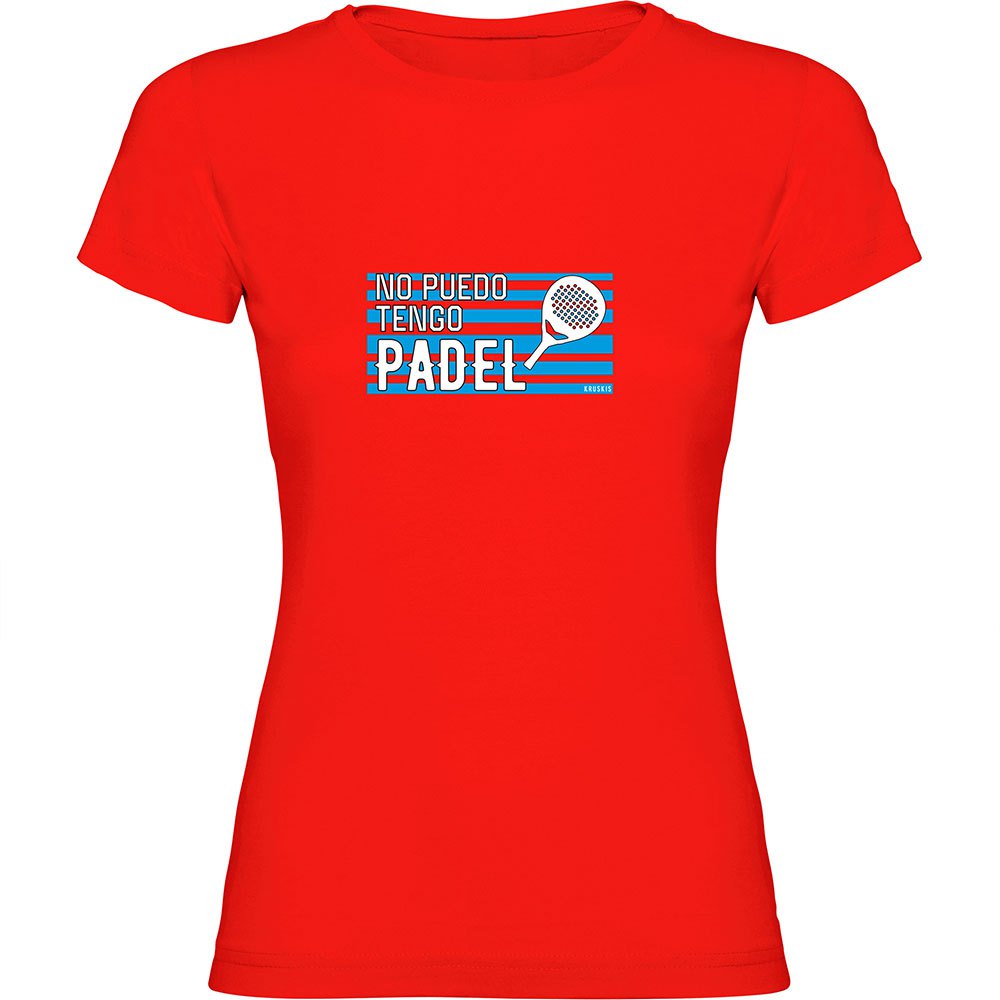 Kruskis No Puedo Tengo Padel Short Sleeve T-shirt Rot M Frau Kruskis No Puedo Tengo Padel Short Sleeve T-shirt Rot M Frau von Kruskis