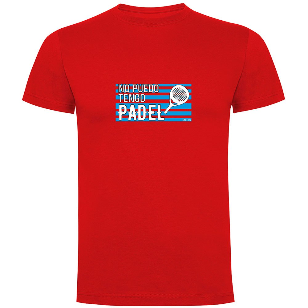 Kruskis No Puedo Tengo Padel Short Sleeve T-shirt Rot M Mann Kruskis No Puedo Tengo Padel Short Sleeve T-shirt Rot M Mann von Kruskis